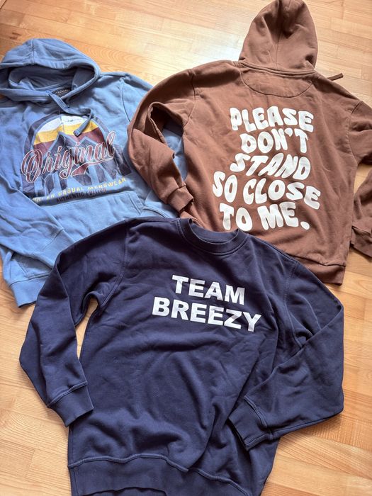 3 bluzy meskie rozmiar M firmowe stan bdb