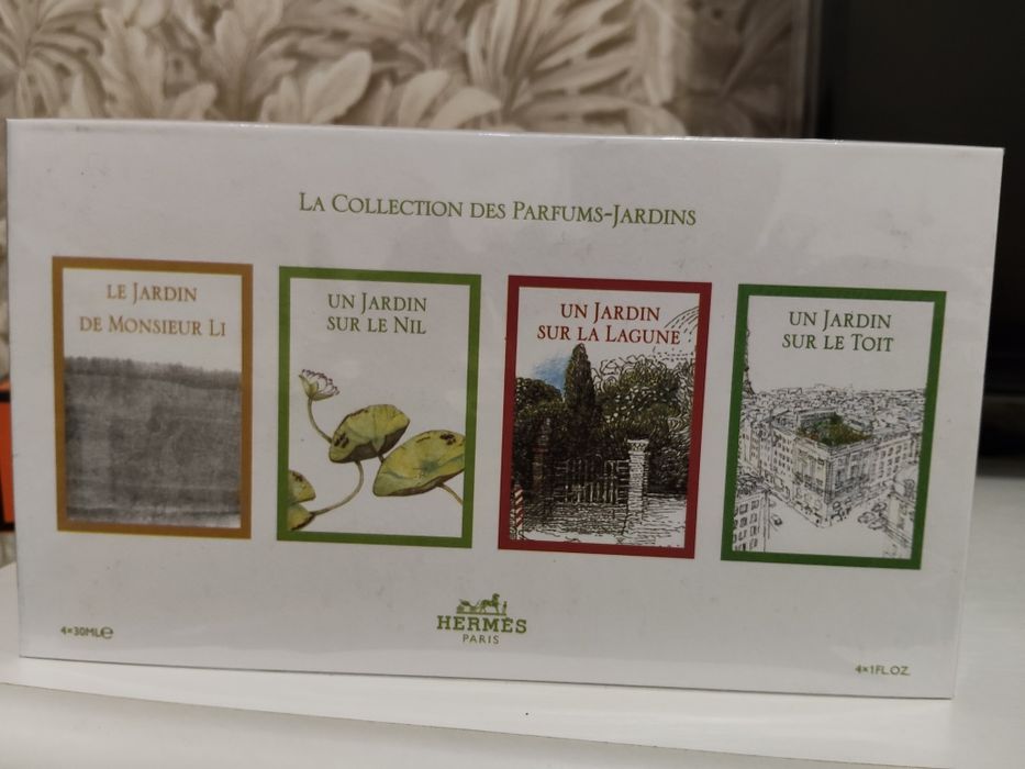 Подарунковий набір парфумів Hermes Jardins 4×30 мл