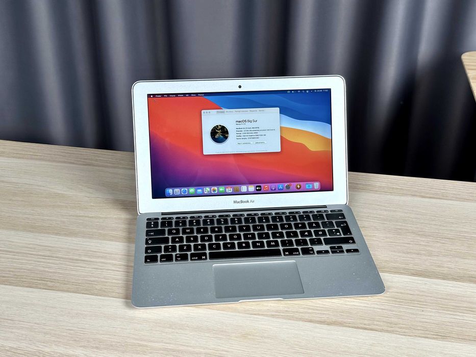 MacBook Air 11" A1465 (2013) – Intel Core i5 / 4GB RAM / 128GB SSD – 30 dni gwarancji