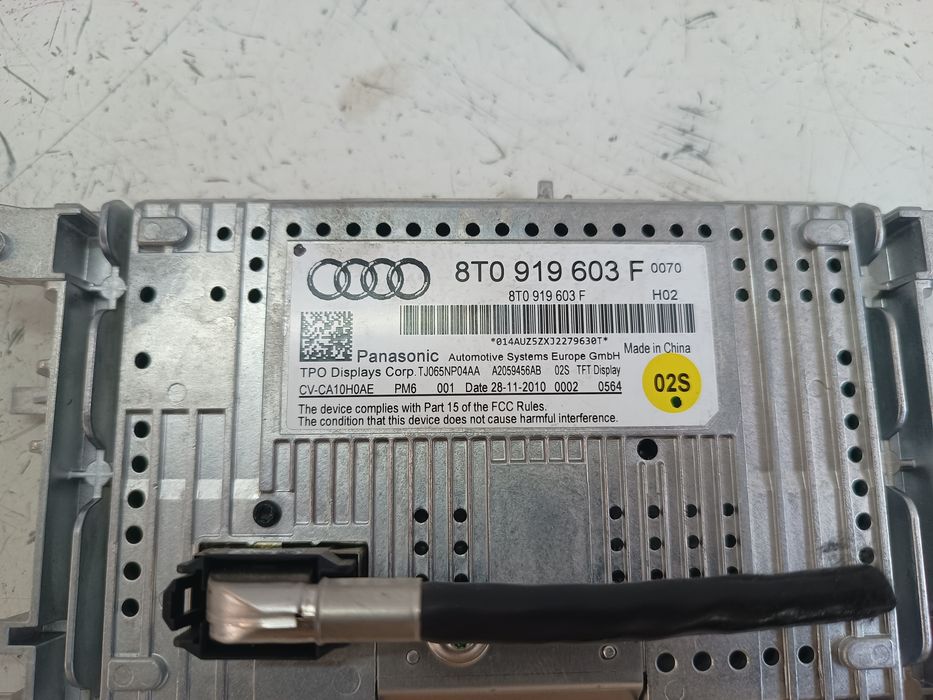 Ekran nawigacja wyświetlacz mmi Audi A4 B8 A5 8T przedlift
