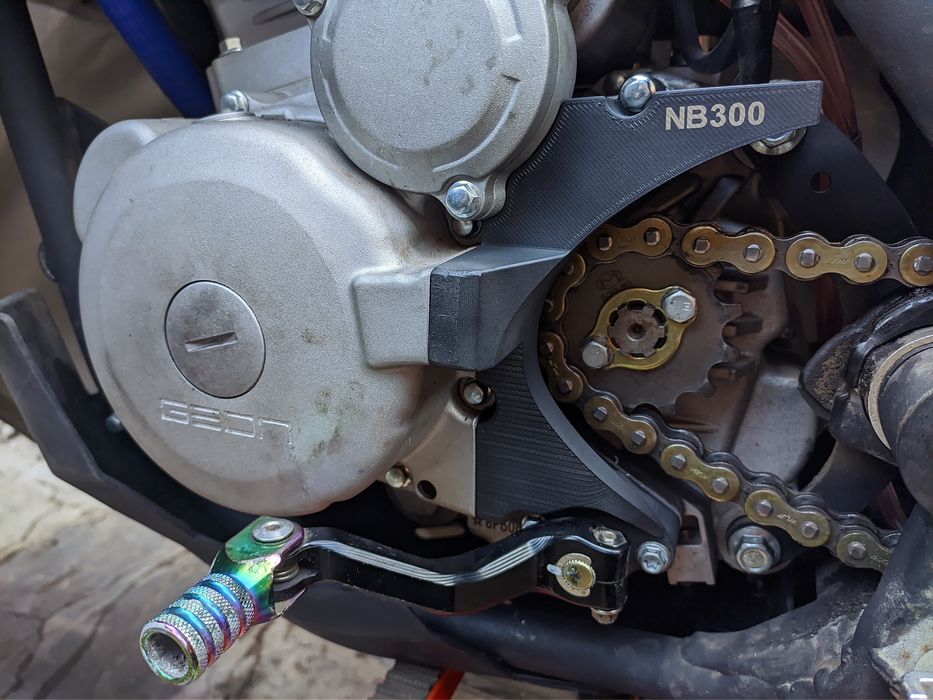 Защита звёзды и вала КПП для 174mn nb300 cbs300 172mn geon kovi
