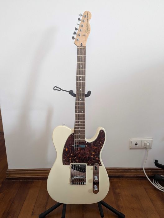 Guitarra Elétrica Squier Telecaster Affinity Olympic White
