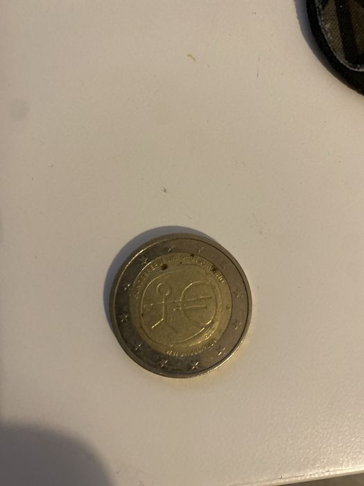 Moeda 2€ Alemanha 2009 10 anos de criação euro