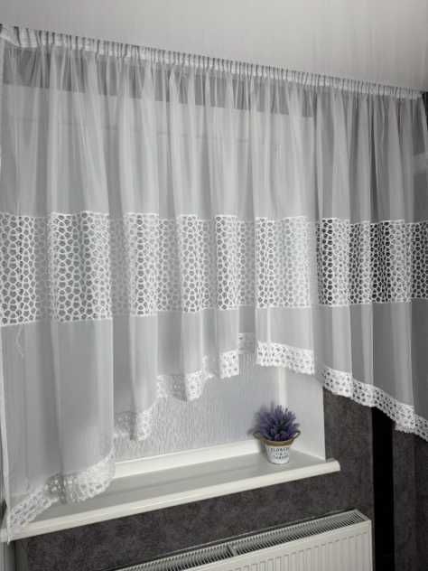 Штори тюль занавіска на кухню арка, різні моделі