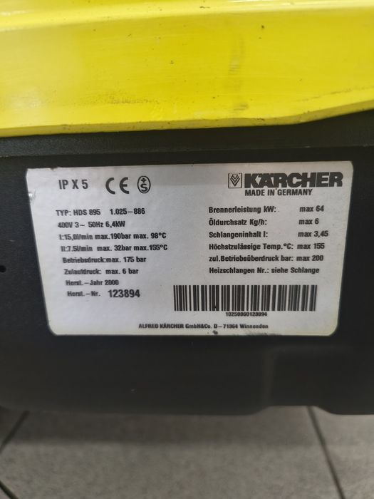 MYJKA. Karcher hds 895