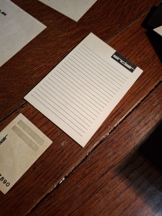 Sinclair computador microdrive cartridges zx spectrum