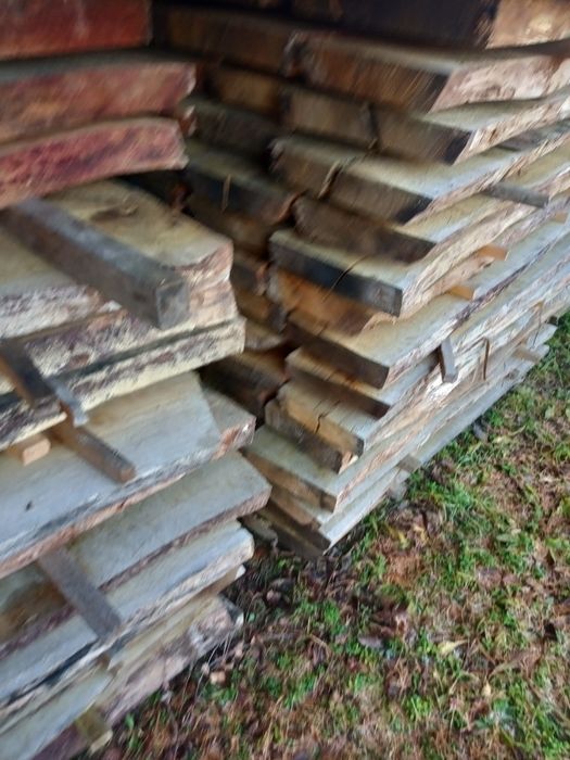 Foszty, deski, brusy dąb sezonowany tarcica dębowa