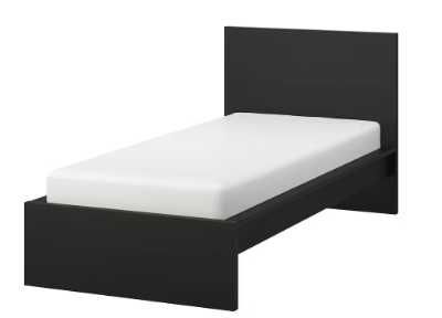Quarto completo Malm e secretaria MICKE