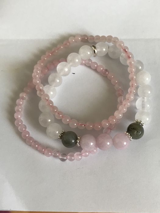 Bransoletki z kamieni naturalnych 3 szt