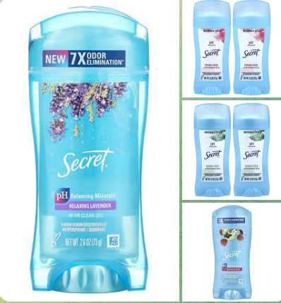 Arm&Hammer Essentials найкращі натуральні дезодоранти, Secret