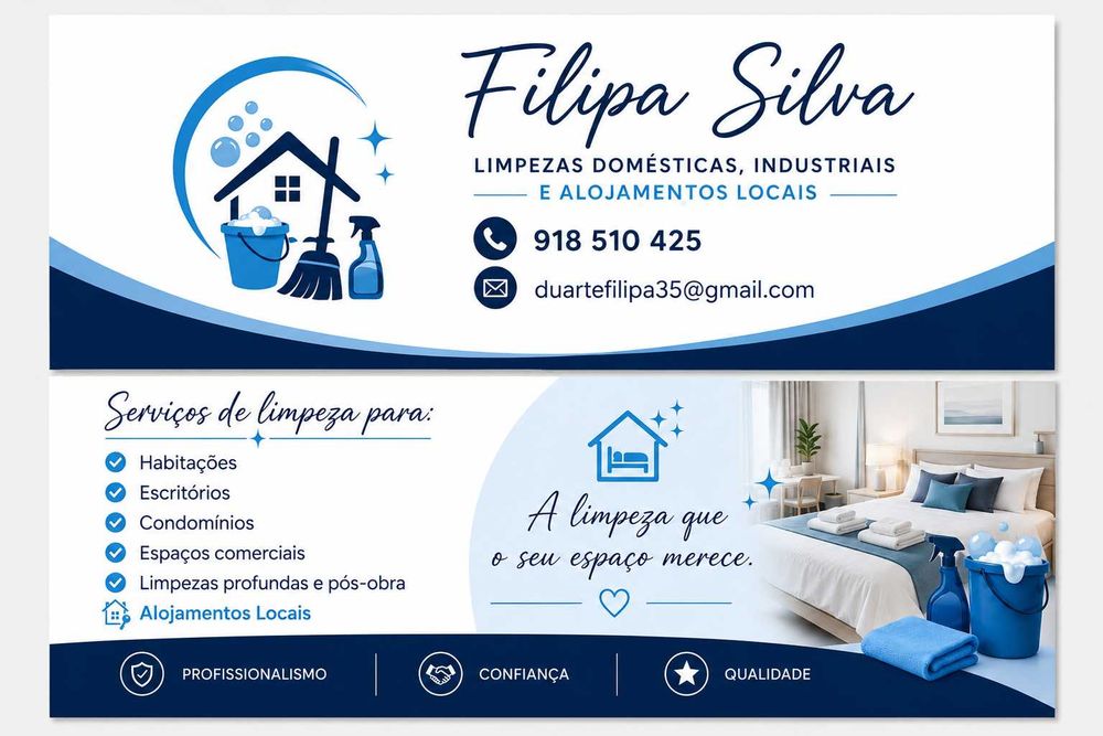 Limpezas pós-obra e doméstica