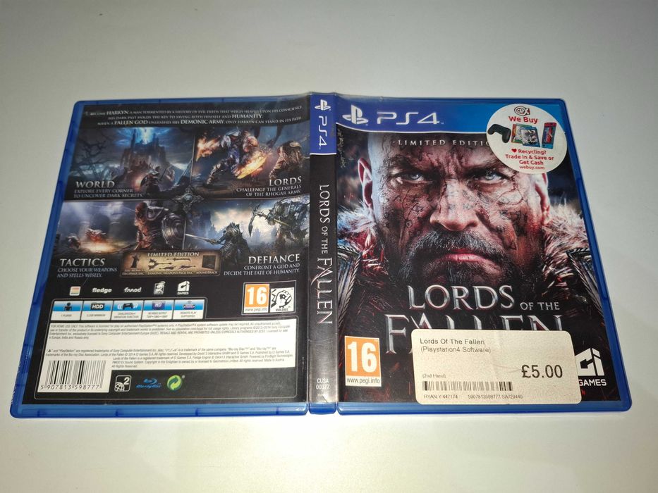 Lords of the Fallen - Sony PS4