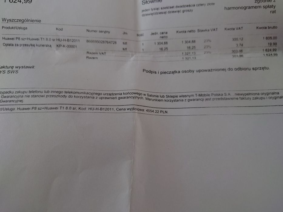 Tablet Huawei t1 8 pro