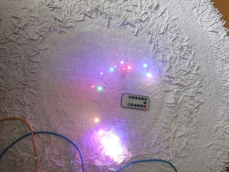 Solarne lampki nowe USB