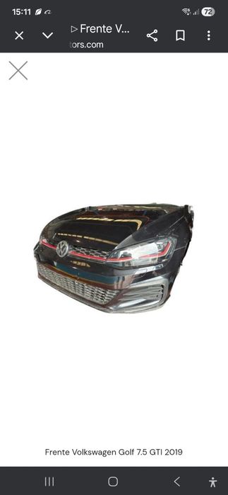 Frente completa Volkswagen Golf MK7.5 GTi