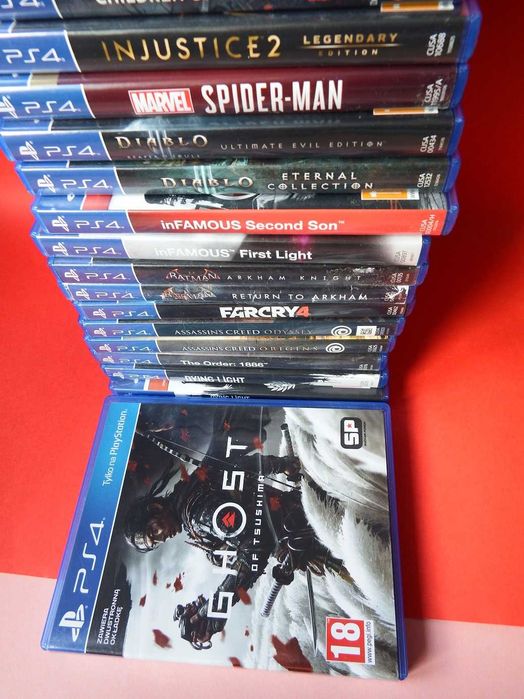 PS4 Ghost Of Tsushima OTWARTY ŚWIAT dubbing PL playstation gry