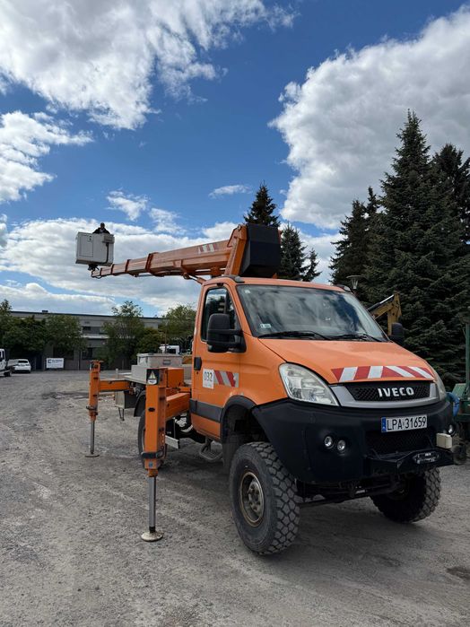 Iveco Daily 55S17W 4x4 Zwyżka 27metrów Ruthmann TB 270