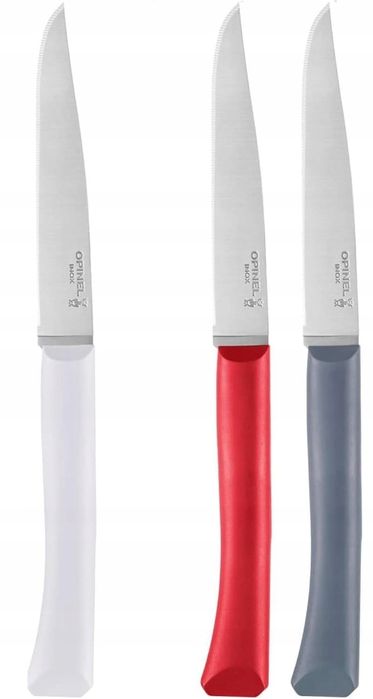 Zestaw noży stołowych Opinel Bon Appetit+ 3 szt. stal nierdzewna