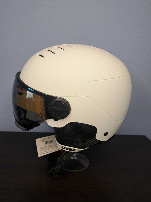 Kaski Kask narciarski snowboardowy Uvex rocket jr visor r. 51-55 cm S