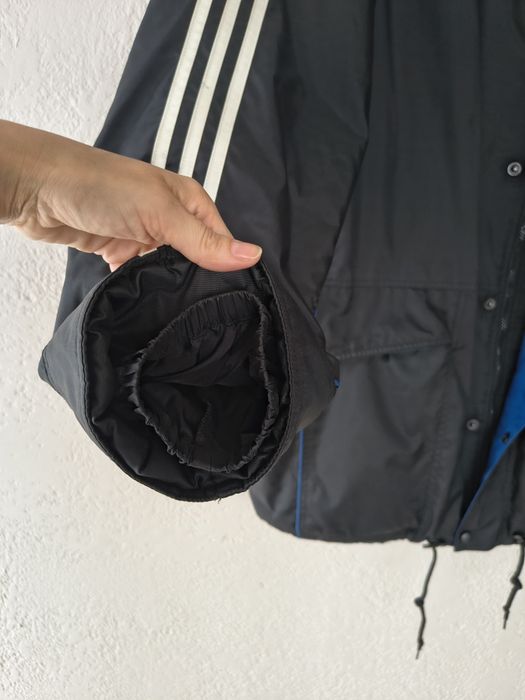 Kurtka męska Adidas,  czarno-niebieska, XL/XXL