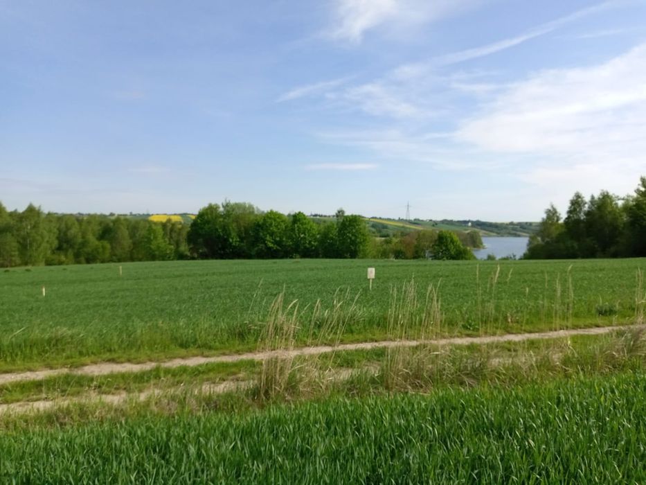 Działka budowlana z widokiem i nad wodą