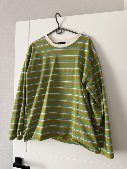 Щільний лонгслів zara