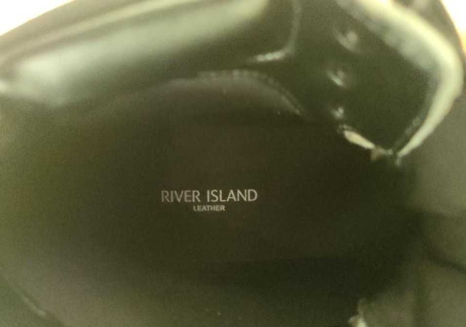 Замшеві чоловічи черевики River Island. Розмір 44,5