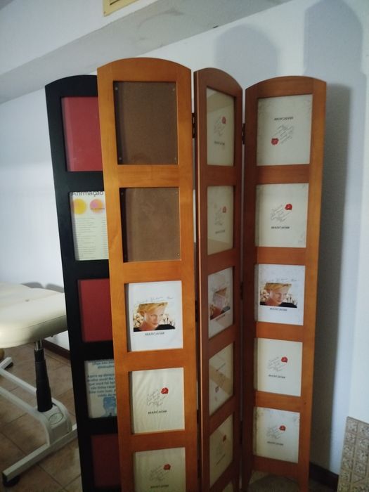 Marquesa e biombos seminovos