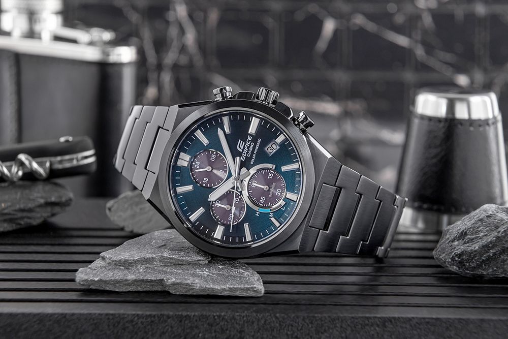 zegarek męski casio edifice solar efs-s630dc-2avuef + box