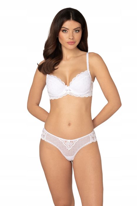 Róża Lagerta Biustonosz Push-Up Biały R. 75E