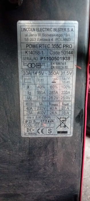 Spawarka Migomat Lincoln Electric