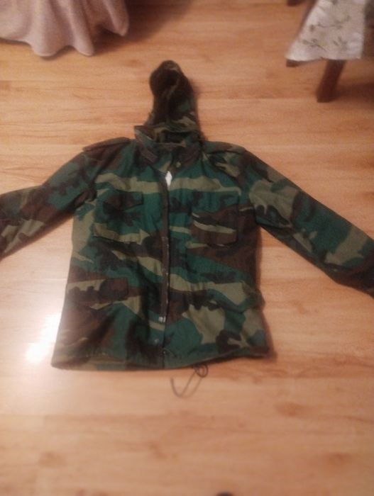 Kurtka wojskowa woodland m65