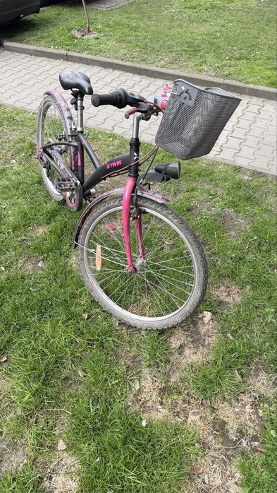 Rower dla dziewczynki  Btwin Poply 500