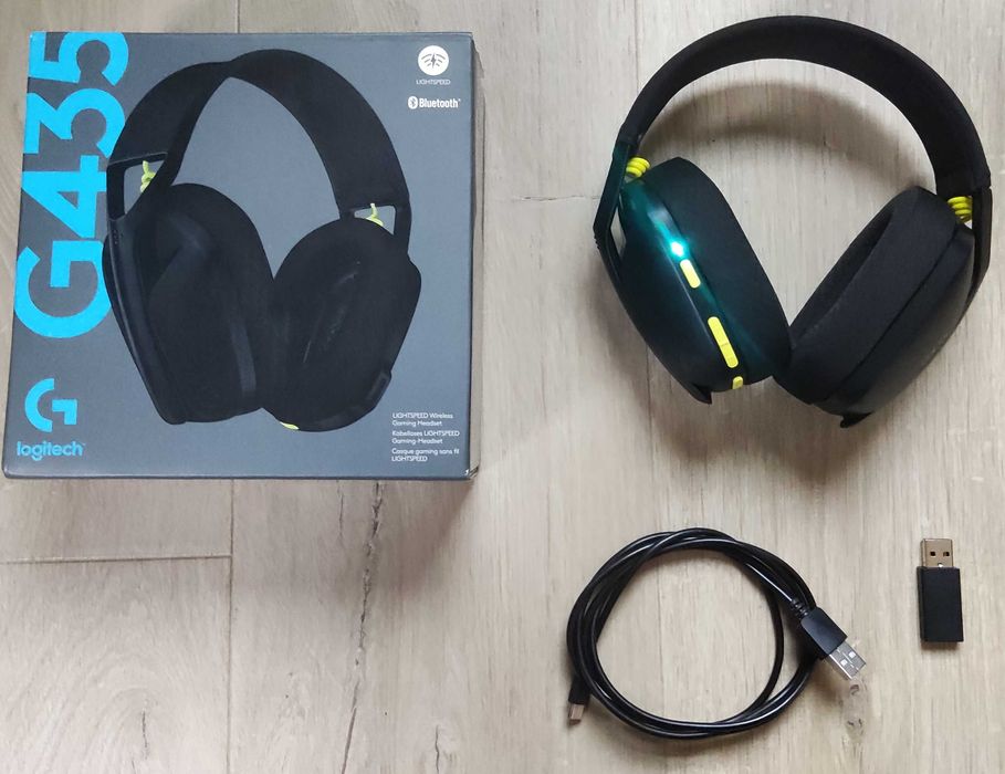 Logitech G435 bezprzewodowe słuchawki Bluetooth