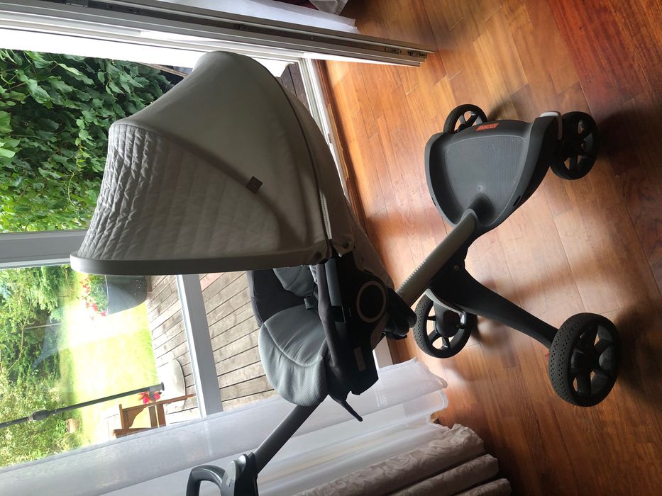 Wozek Stokke Xplory stan idealny letni i zimowy zestaw gratis