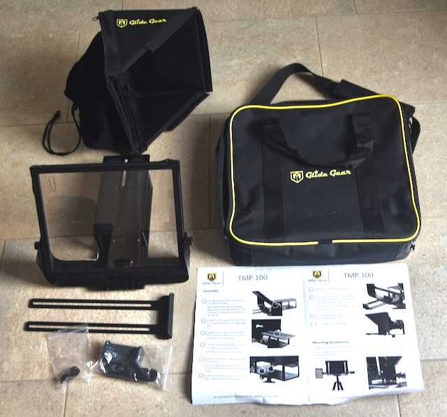 Glide Gear TMP 100 Teleprompter – DSLR, Tablet, Smartphone
