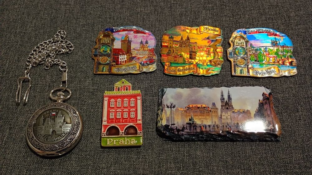 Magnesy na lodówkę, pamiątki