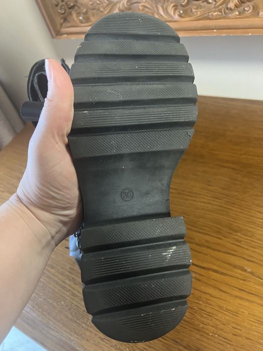 Зимові ботінки, черевики 36 розмір шкіра