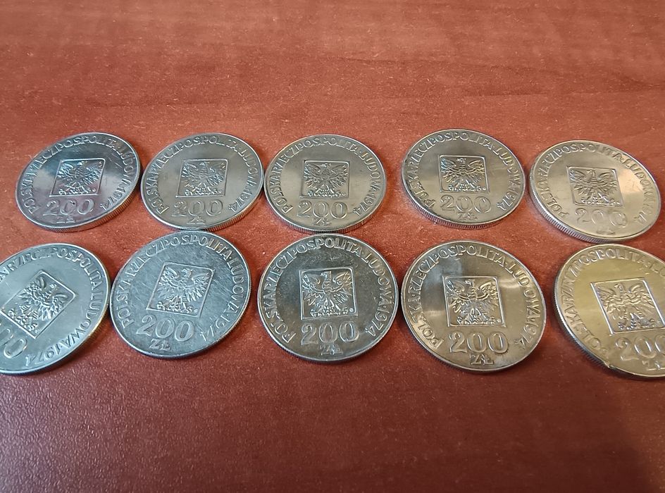 10x mapka PRL oryginalne