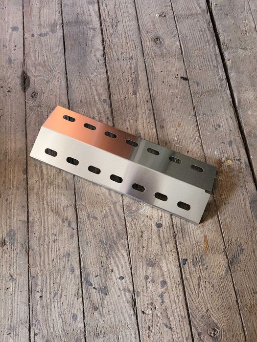 Osłona na palnik grilla gazowego 33,5 x 12 cm Dyfuzor Aromatyzer