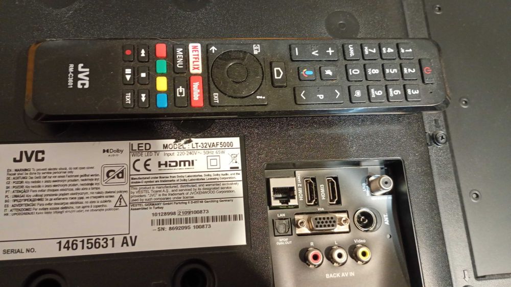 Telewizor JVC LT32VAF5000 32" LED Android TV+Pilot
