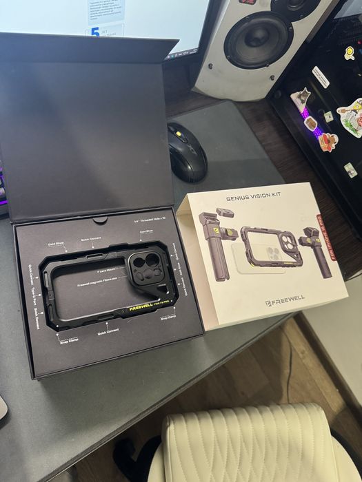 Freewell Genius Vision Kit iPhone 15 pro Rig
