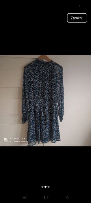 Nowa sukienka w kropki l