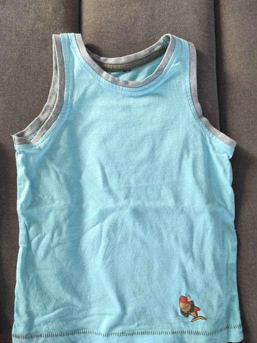 Koszulka bez rękawów 12-18 mies.