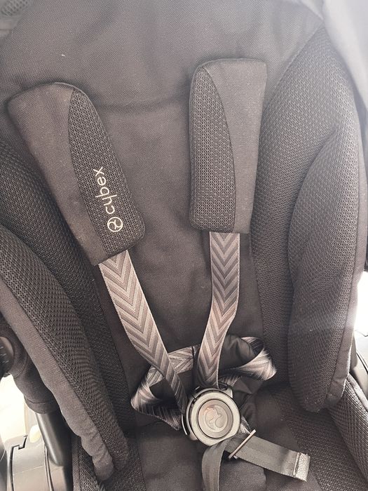 Коляска 2 в 1 Cybex Balios S Lux 2023 Moon Black