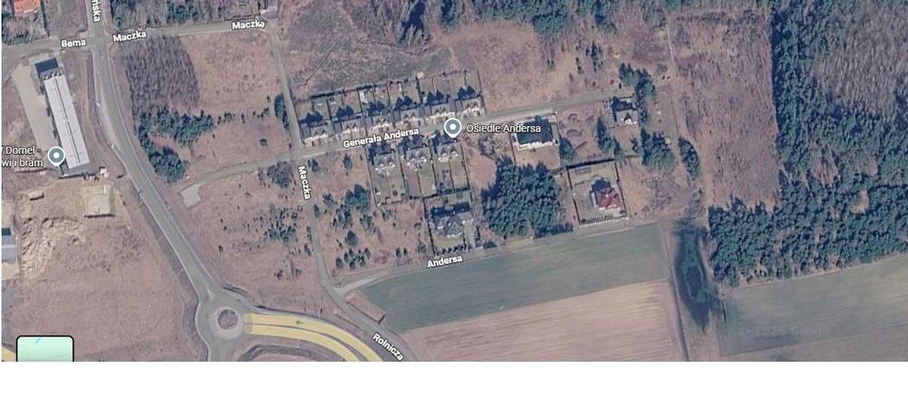 Miejsce na wywóz czystej ziemi – Koleczkowo, ul. Generała Andersa