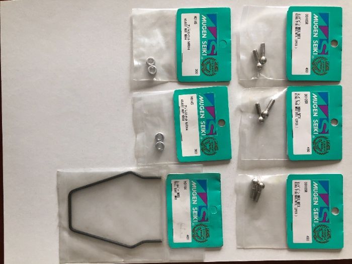 Lote Peças Novas - Mugen MRX4 MRX5 MRX6