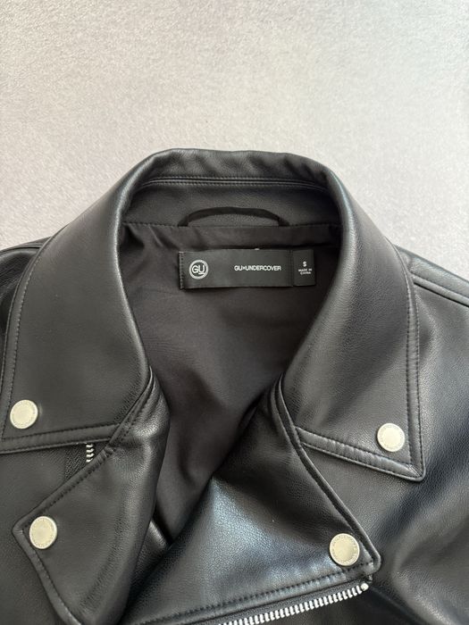 Undercover X Gu Leather Jacket S