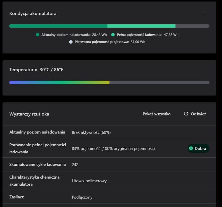 Lenovo Legion Y540 i7-9750H / 32GB RAM / 1660 Ti / Stan BDB