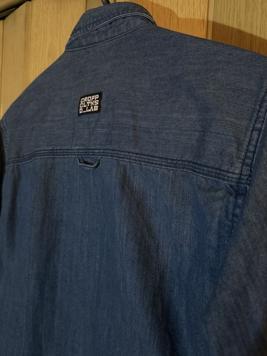 Denim shirt. Jeansowa, gruba koszula Cropp - S/M